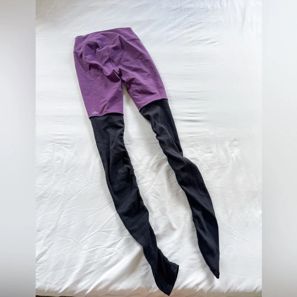 alo yoga AIRBRUSH HIGH-WAIST GODDESS LEGGING XXS, - Picture 4 of 7